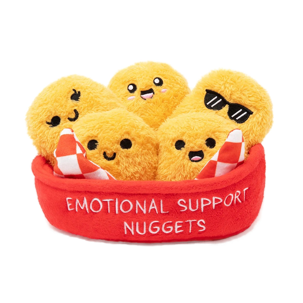 Emotional Support Nuggets - Adorable Plush Chicken Nuggets Toy What Do You Meme Toys & Games - Stuffed Animals & Plush Toys