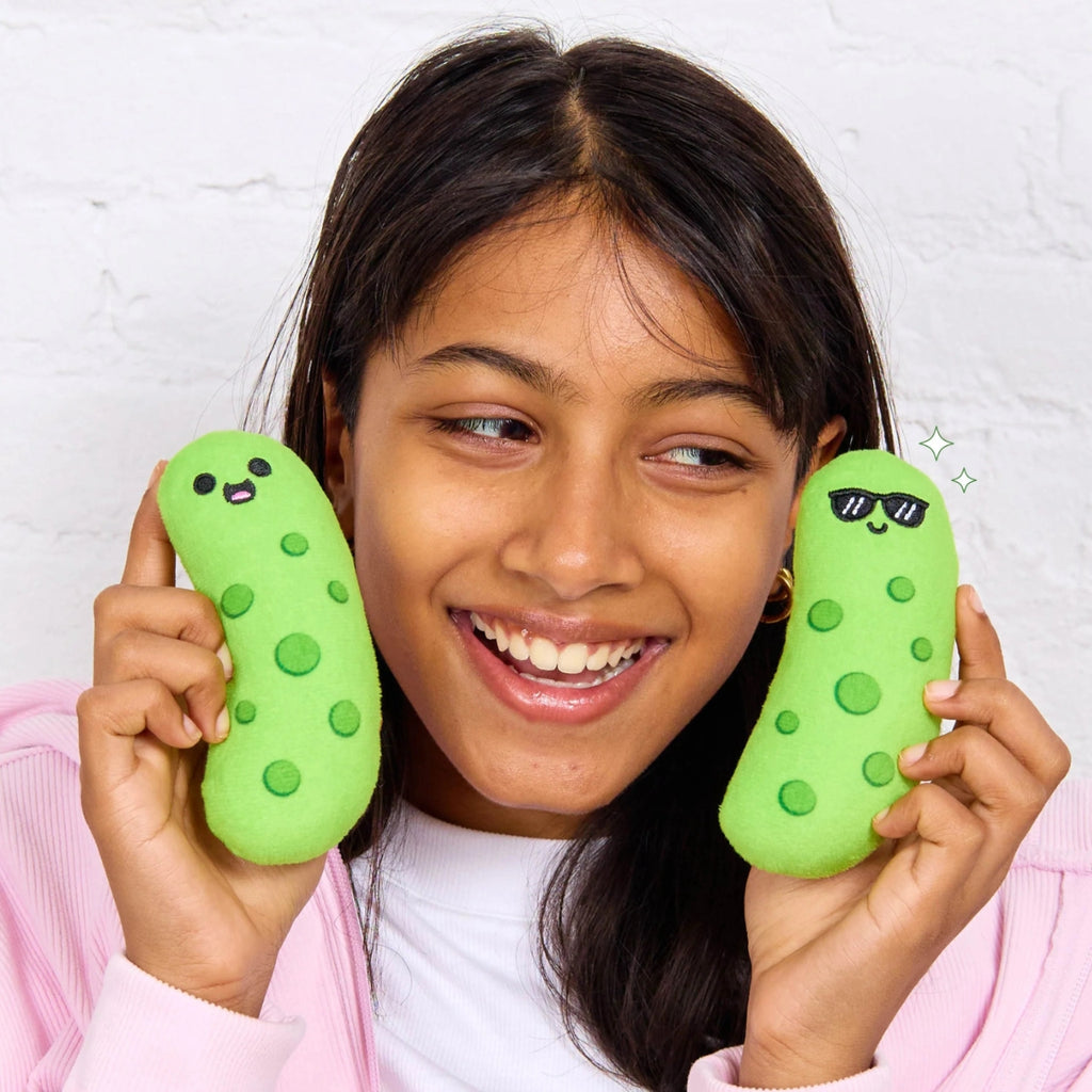 Emotional Support Pickles - Cuddly Snack Buddies Plush Toy What Do You Meme Toys & Games - Stuffed Animals & Plush Toys