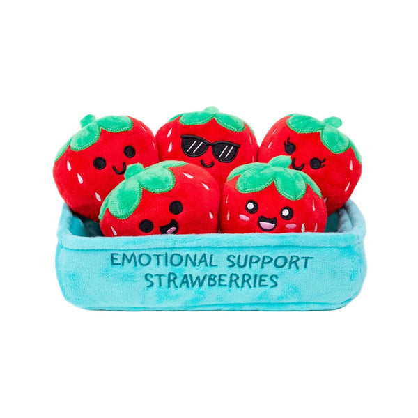 Emotional Support Strawberries - Set Of 5 Adorable Fruits What Do You Meme Toys & Games - Stuffed Animals & Plush Toys