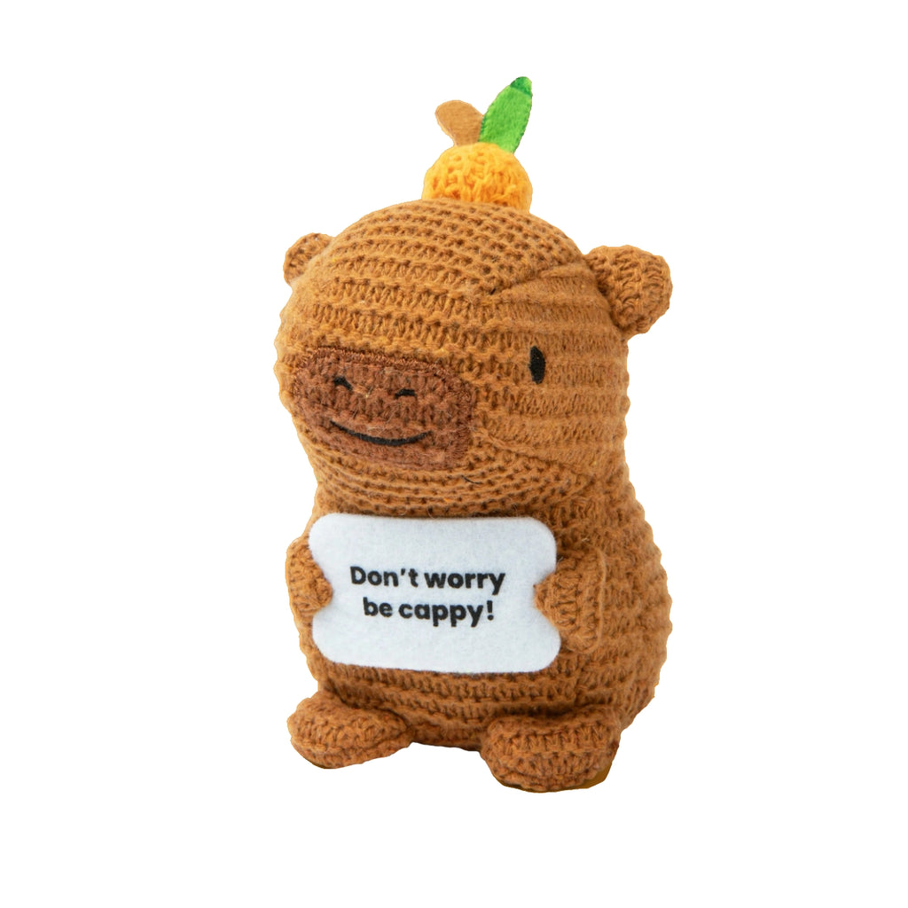 Lil Cheers Capybara Crochet Plush Toy What Do You Meme Toys & Games - Stuffed Animals & Plush Toys
