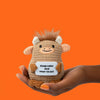 Lil Cheers Highland Cow Crochet Plush Toy What Do You Meme Toys & Games - Stuffed Animals & Plush Toys