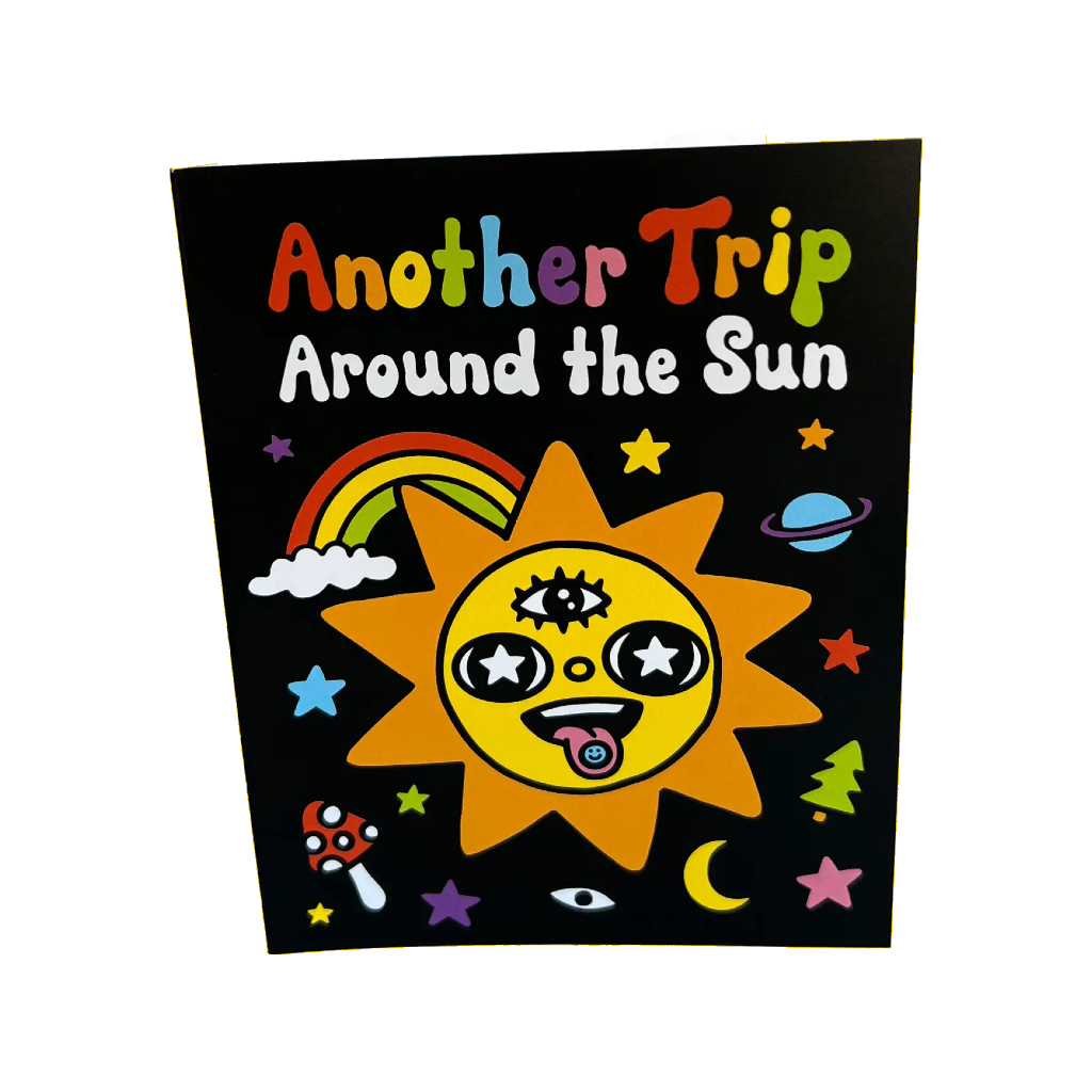 Another Trip Around The Sun Birthday Card Wokeface Cards - Birthday