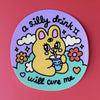 Silly Drink Will Cure Me Sticker Wokeface Impulse - Decorative Stickers