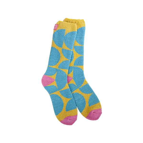 Geo O/C Cozy Crew Socks - Womens Worlds Softest Apparel & Accessories - Socks - Adult - Womens