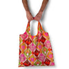 Fuck Off Retro Art Sack Reusable Tote Bag Yellow Owl Workshop Apparel & Accessories - Bags - Reusable Shoppers & Tote Bags