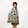 Garden Art Sack Reusable Tote Bag Yellow Owl Workshop Apparel & Accessories - Bags - Reusable Shoppers & Tote Bags