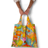 Gourmand Art Art Sack Reusable Tote Bag Yellow Owl Workshop Apparel & Accessories - Bags - Reusable Shoppers & Tote Bags