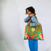 Oranges Art Sack Reusable Tote Bag Yellow Owl Workshop Apparel & Accessories - Bags - Reusable Shoppers & Tote Bags