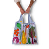 Vegetables Art Sack Reusable Tote Bag Yellow Owl Workshop Apparel & Accessories - Bags - Reusable Shoppers & Tote Bags