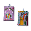 Vegetables Art Sack Reusable Tote Bag Yellow Owl Workshop Apparel & Accessories - Bags - Reusable Shoppers & Tote Bags