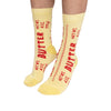 Butter Unisex Crew Socks Yellow Owl Workshop Apparel & Accessories - Socks - Adult - Unisex