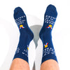Father Of The Year Unisex Crew Socks Yellow Owl Workshop Apparel & Accessories - Socks - Adult - Unisex