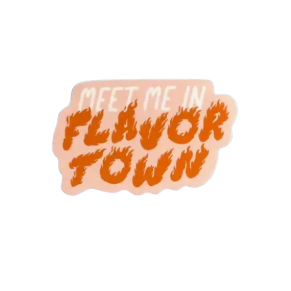 Meet Me In Flavortown Sticker Your Gal Kiwi Impulse - Decorative Stickers