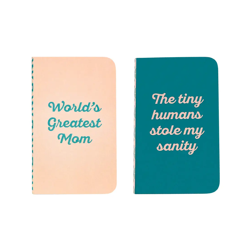 Tiny Humans Mini Notebook Set About Face Designs Books - Blank Notebooks & Journals