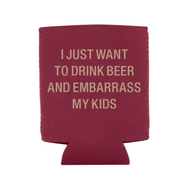 Embarrass My Kids Can Cooler About Face Designs Home - Barware - Koozies