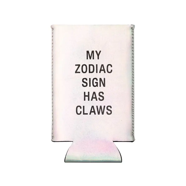 Zodiac Sign Slim Can Cooler About Face Designs Home - Mugs & Glasses - Koozies