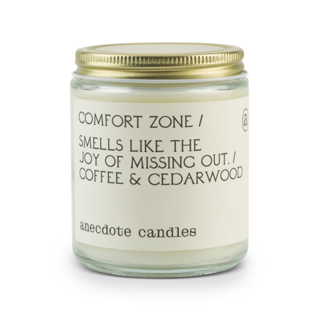 Comfort Zone Candle - Coffee & Cedarwood Anecdote Candles Home - Candles - Novelty