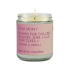 Dear Mom Candle - Jasmine And Neroli Anecdote Candles Home - Candles - Novelty