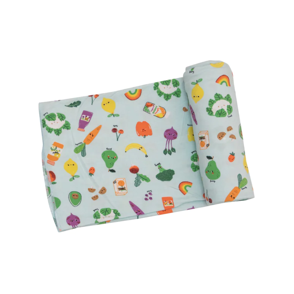 Eat The Rainbow Swaddle Blanket Angel Dear Baby & Toddler - Swaddles & Baby Blankets