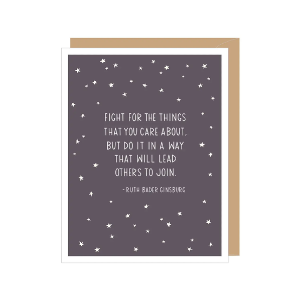 ATC CARD BLANK RUTH BADER GINSBURG QUOTE Apartment 2 Cards Cards - Any Occasion