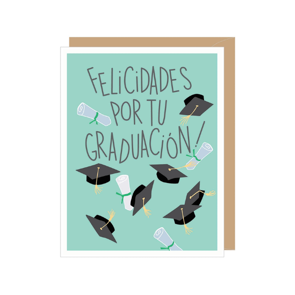 Felicidades Por Tu Graduaci&oacute;n Graduation Card Apartment 2 Cards Cards - Graduation