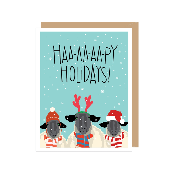 Christmas Sheep Christmas Card Apartment 2 Cards Cards - Holiday - Christmas
