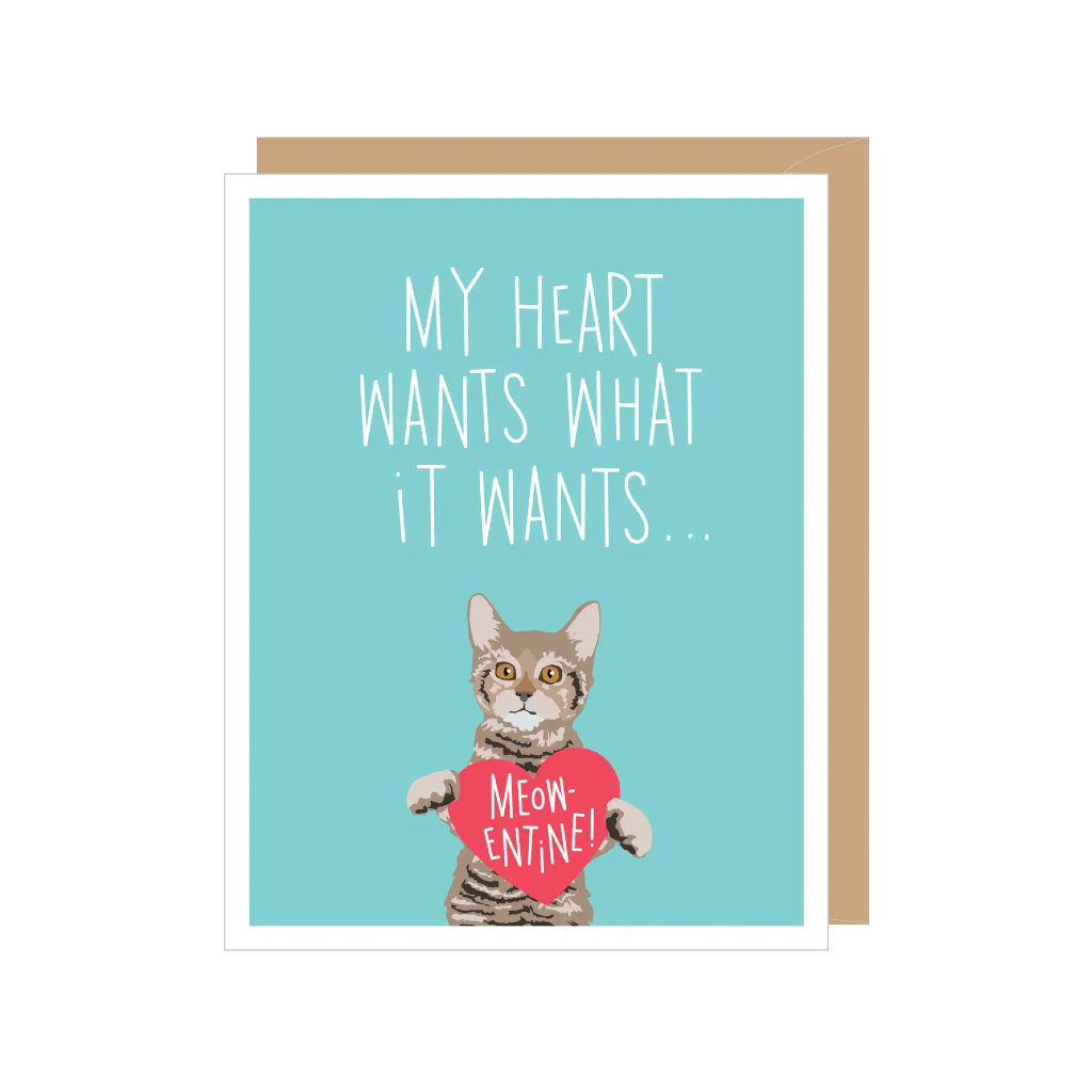 Meow-entine Valentine's Day Card Apartment 2 Cards Cards - Holiday - Valentine's Day
