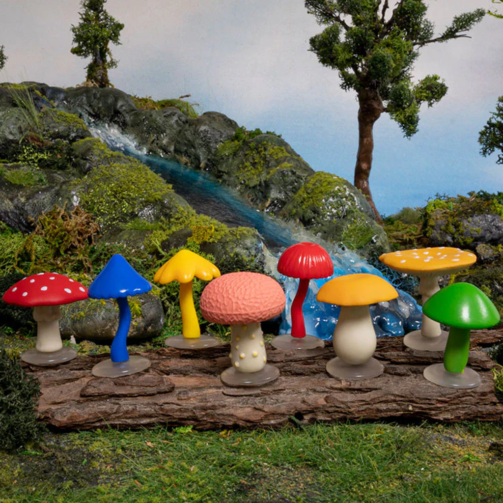 A Collection Of Mini Mushrooms Archie McPhee Impulse