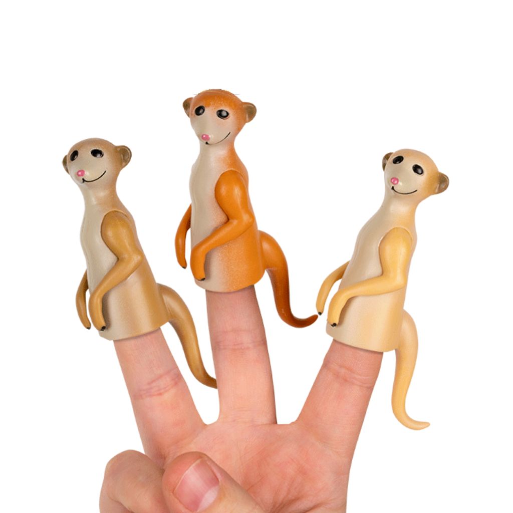 Finger Meerkats Archie McPhee Impulse