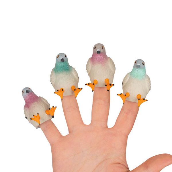 Finger Pigeons Archie McPhee Impulse