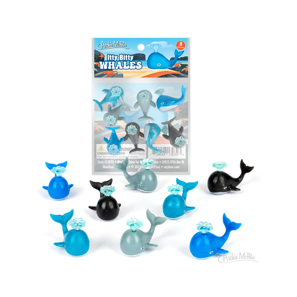 Itty Bitty Whales Archie McPhee Impulse