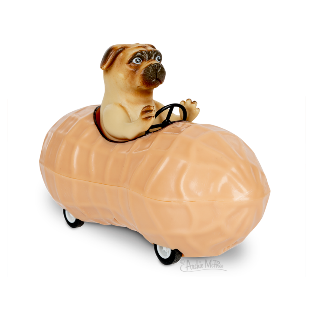 Racing Pug In A Peanut Archie McPhee Impulse