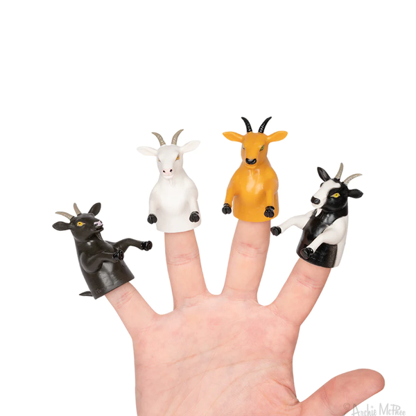 Finger Goats Archie McPhee Toys & Games - Finger Puppets - Animals