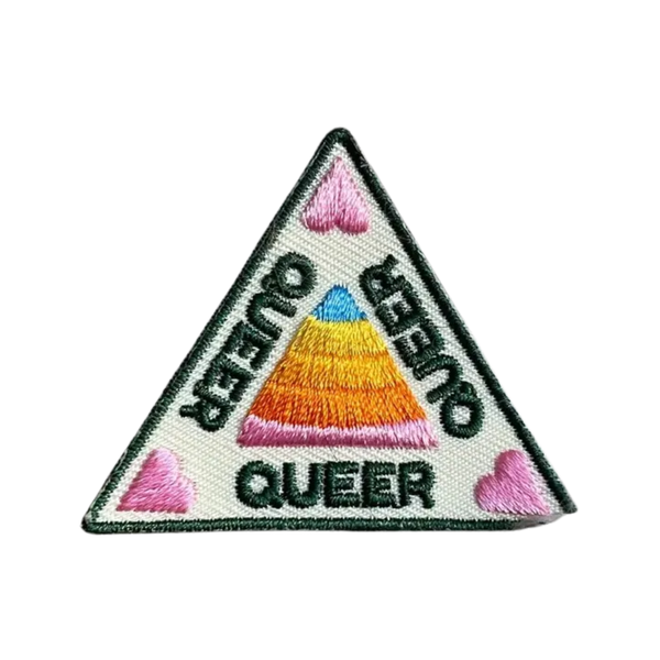 Queer Triangle Patch Ash + Chess Apparel & Accessories - Appliques & Patches