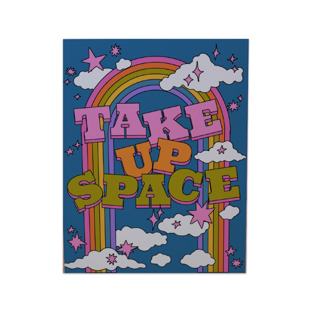 Take Up Space Blank Card Ash + Chess Cards - Any Occasion