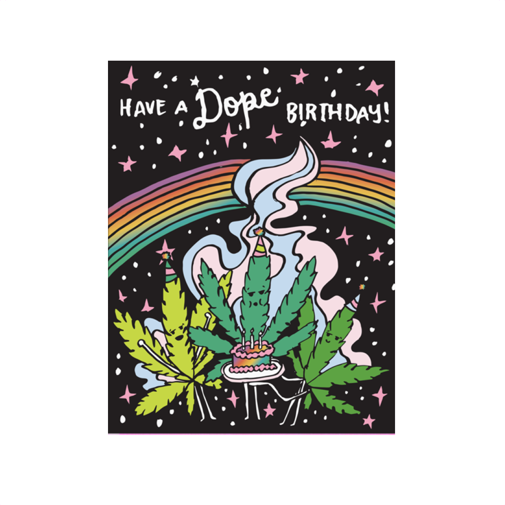 pothead birthday cards Dope Birthday Card