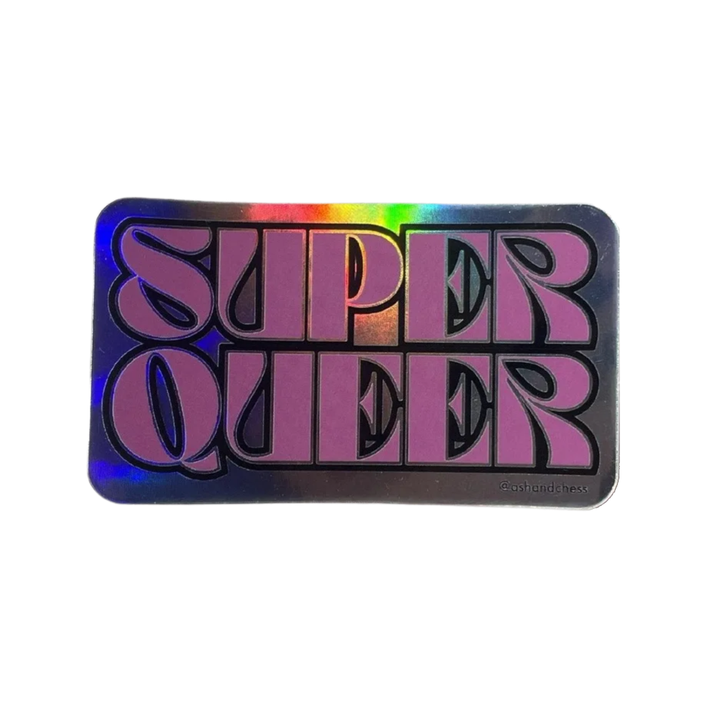 Super Queer Sticker Ash + Chess Impulse - Decorative Stickers
