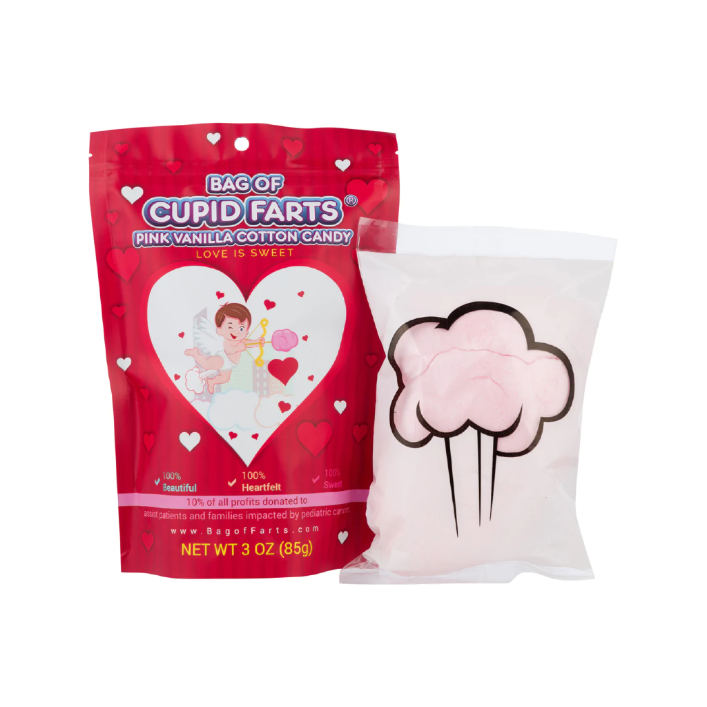 Bag Of Cupid Farts Cotton Candy Bag Of Farts Candy, Chocolate & Gum