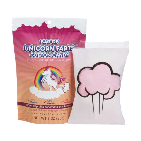 Bag of Unicorn Farts Cotton Candy Bag Of Farts Candy, Chocolate & Gum