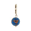 E1182P Bird Bead Earring Baked Beads Jewelry - Earrings