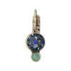 E1190B Crystal Rounds Earrings Baked Beads Jewelry - Earrings