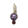 E1190F Crystal Rounds Earrings Baked Beads Jewelry - Earrings