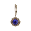 E1195P Granulated Crystal Earrings Baked Beads Jewelry - Earrings