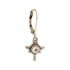 E1199W Crystal Dangle Earring Baked Beads Jewelry - Earrings