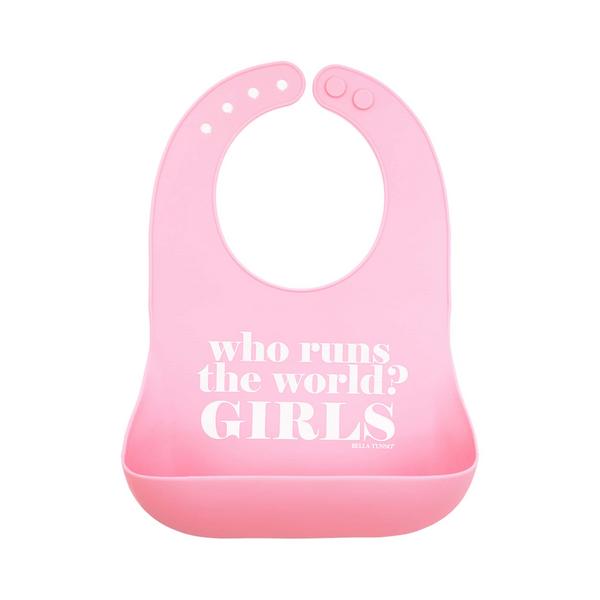 Who Runs The World? GIRLS Wonder Bib Bella Tunno Baby & Toddler - Nursing & Feeding - Bibs & Burp Cloths