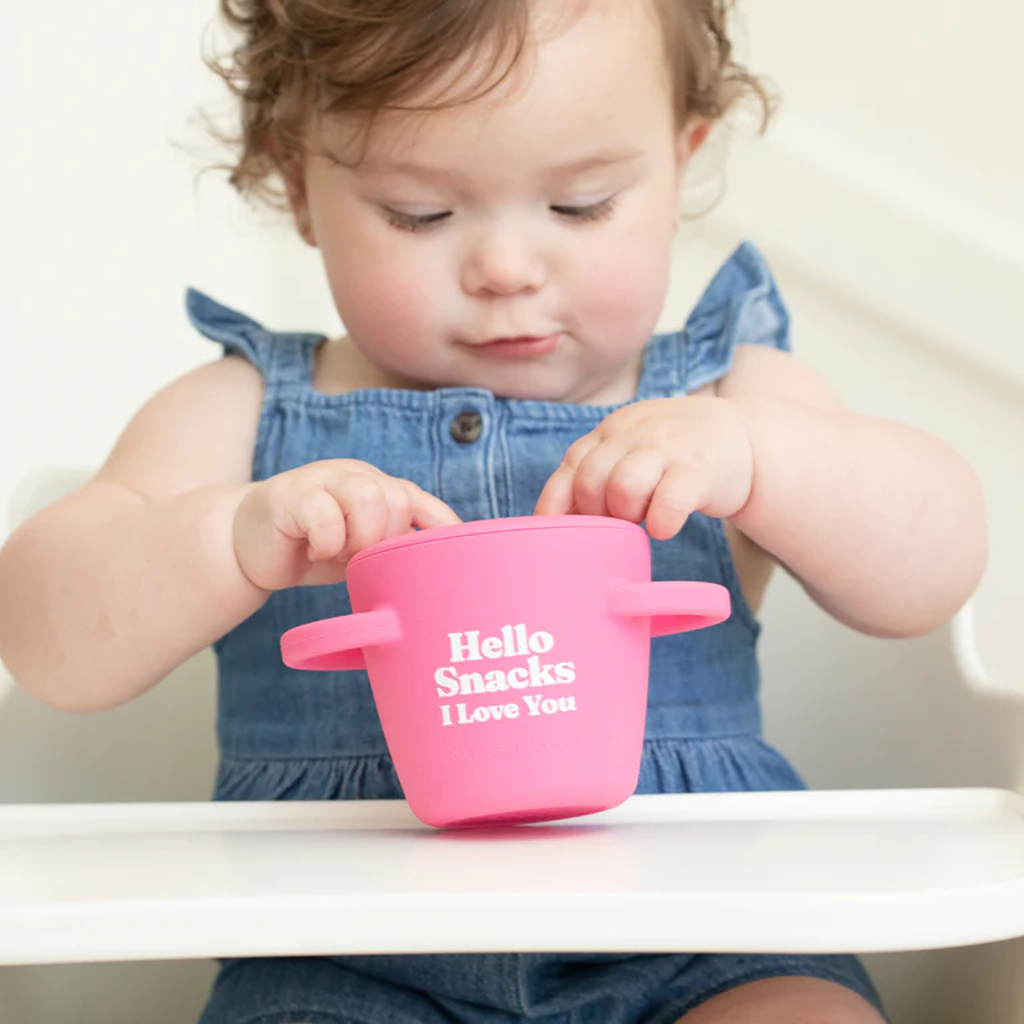 Hello Snacks I Love You Happy Snacker Bella Tunno Baby & Toddler - Nursing & Feeding - Plates, Bowls & Utensils