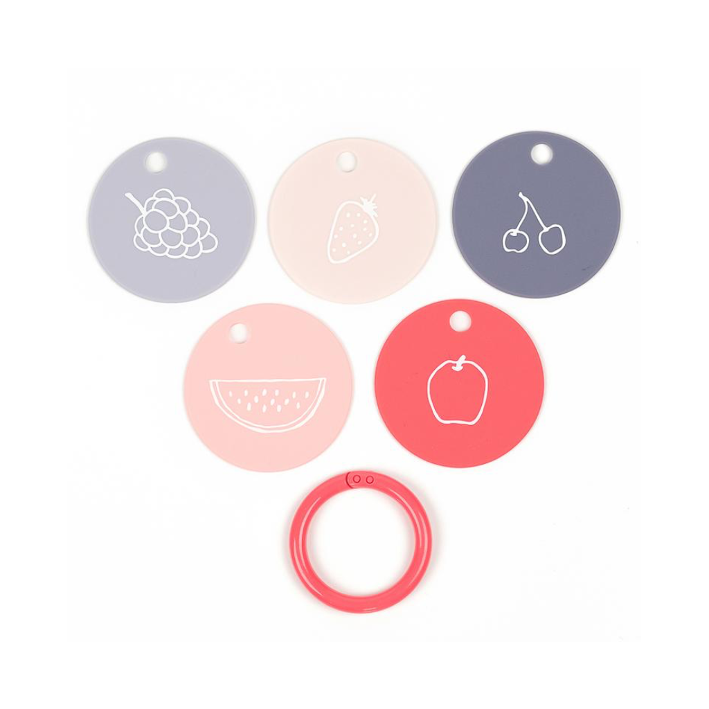 Fruit For Thought Teething Flashcards Bella Tunno Baby & Toddler - Pacifiers & Teethers