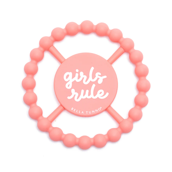 Girls Rule Happy Teether Bella Tunno Baby & Toddler - Pacifiers & Teethers