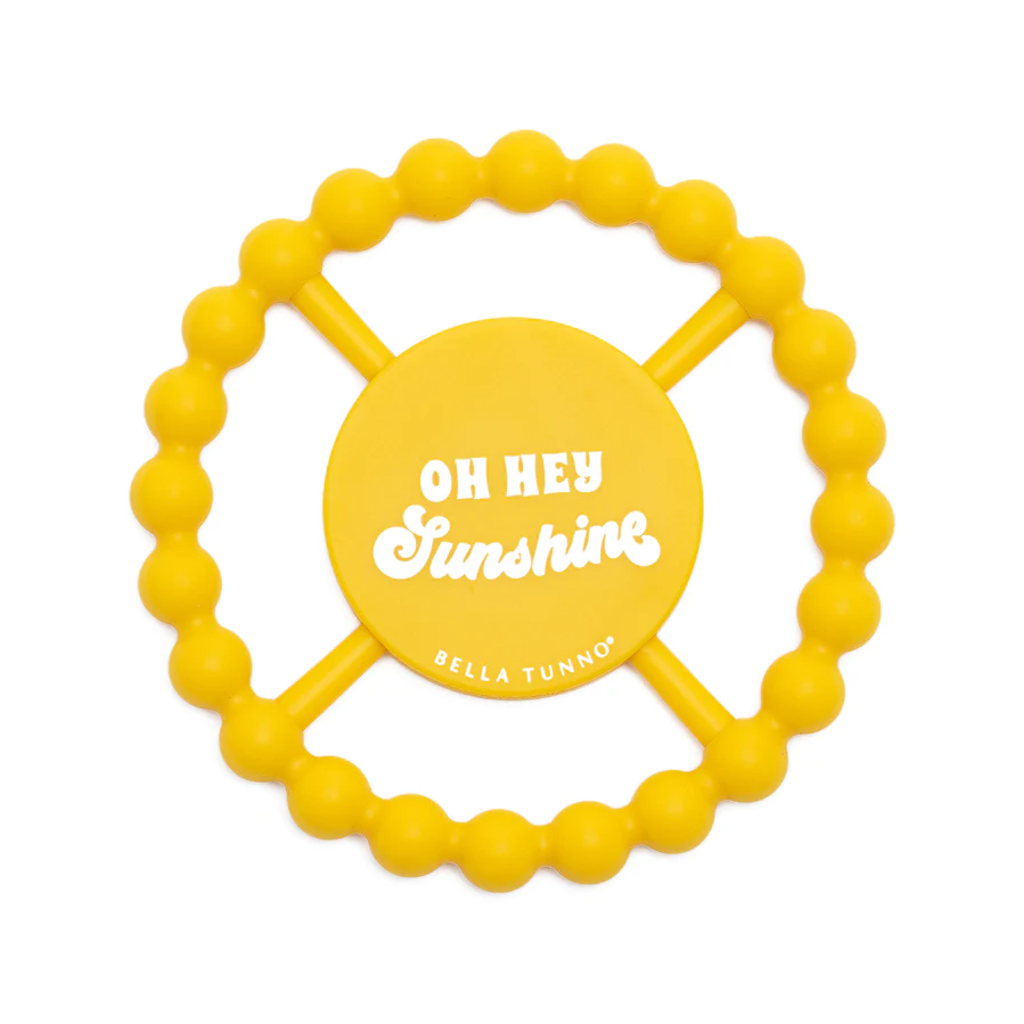 Oh Hey Sunshine Happy Teether Bella Tunno Baby & Toddler - Pacifiers & Teethers