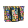 Mushrooms Shoulder Tote Blue Q Apparel & Accessories - Bags - Reusable Shoppers & Tote Bags